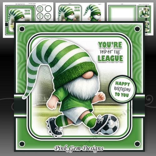 Top Of The League Green Mini Kit Birthday/Fathers Day