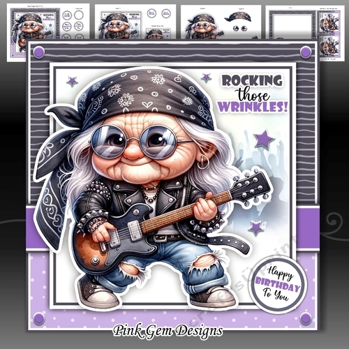 Rocking Those Wrinkles Lady Mini Kit