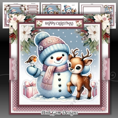 Snowman & Friends Mini Kit