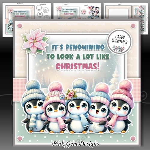 Penguin Christmas Mini Kit
