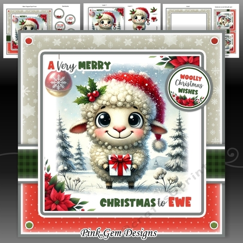 Woolly Christmas Mini Kit