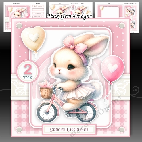 Birthday Bunny Mini Kit With Ages 1 to 2 Yrs