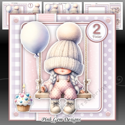 Birthday Balloon Mini Ki With Ages 1 to 5yrs