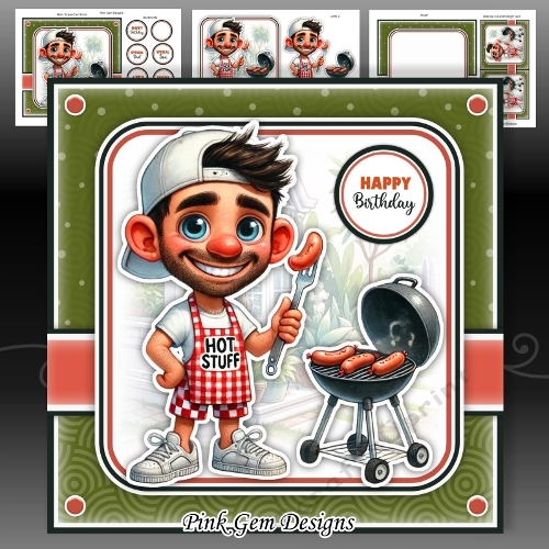 Hot Stuff Mini Kit Birthday/Fathers Day