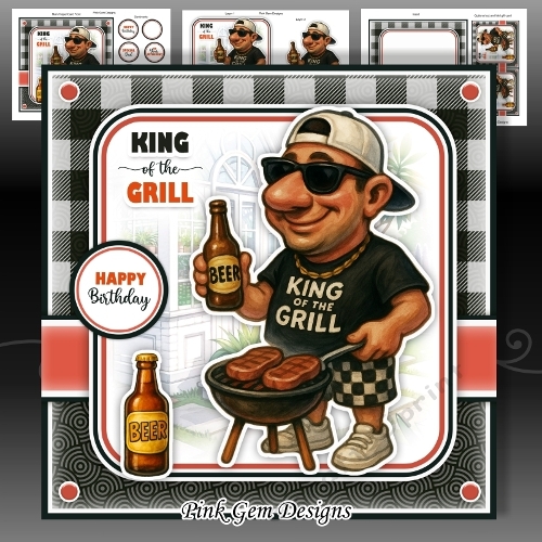 King Of The Grill Mini Kit Birthday/Fathers Day