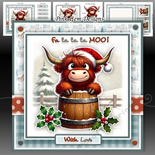 Fa La La La Moo! Mini Kit