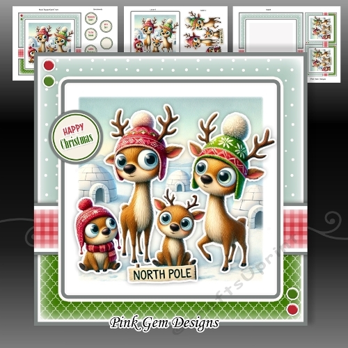 Quirky Reindeer Mini Kit