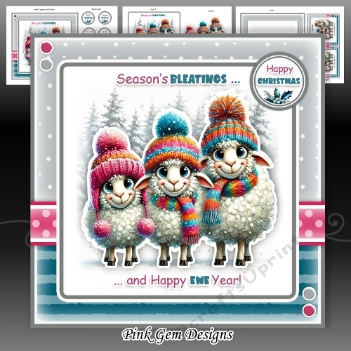 cup1393344_2053 - Seasons Bleatings 2 Mini Kit
