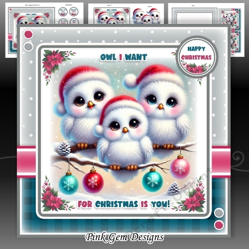 Owl I Want Mini Kit