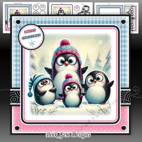 Quirky Penguins Mini Kit