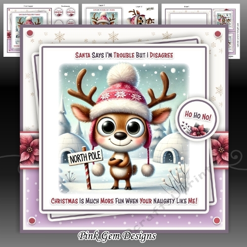 Reindeer Trouble Mini Ki