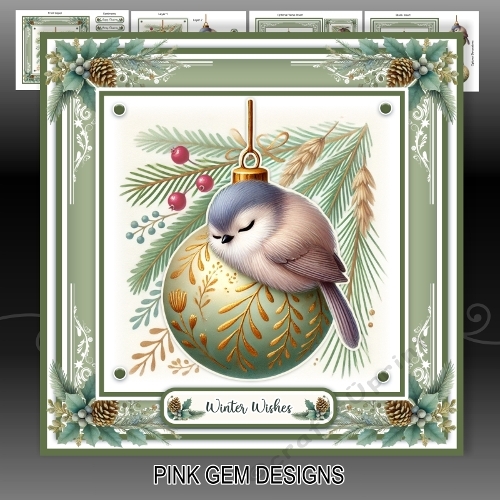 Christmas Bird Mini Kit