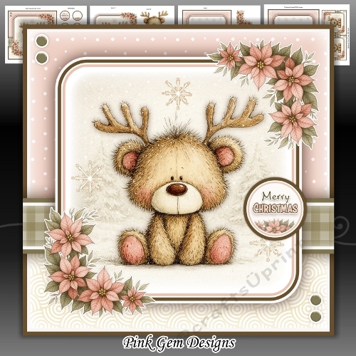 Reindeer Teddy Mini Kit