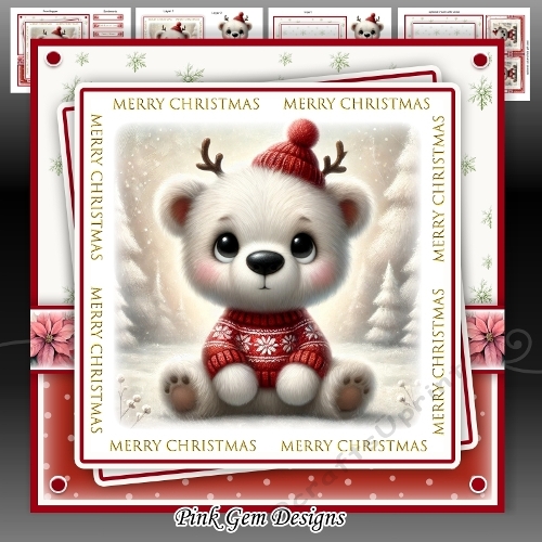 cup1406458_2053 - Christmas Polar Bear Mini Kit