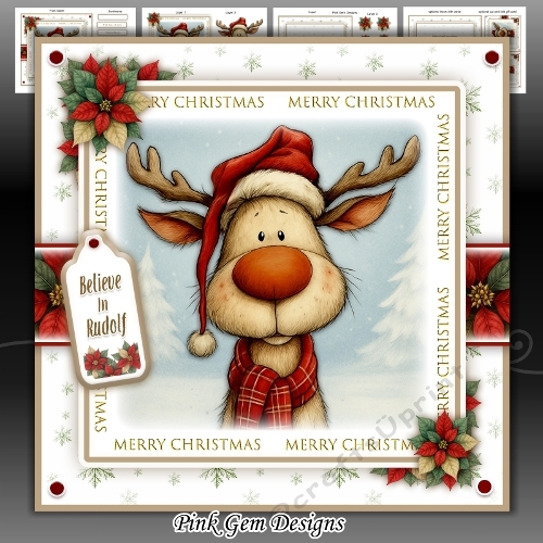 Believe In Rudolf Mini Kit