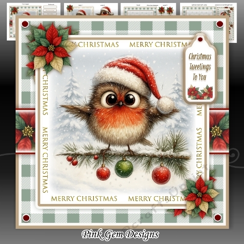 cup1410942_2053 - Festive Robin Mini Kit