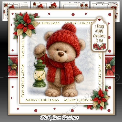 A Beary Happy Christmas Mini Kit