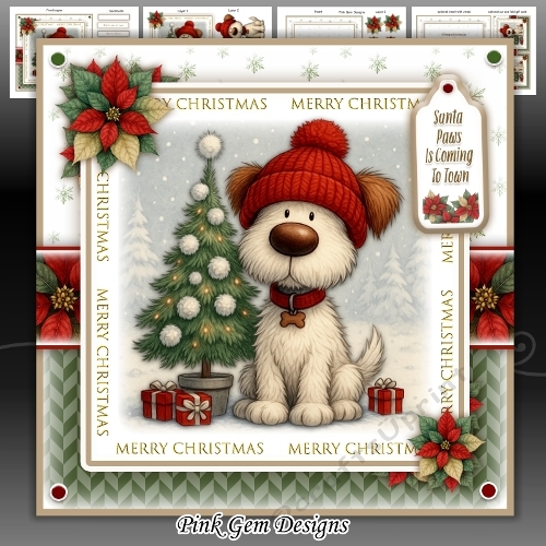Christmas Tree Pup Mini Kit