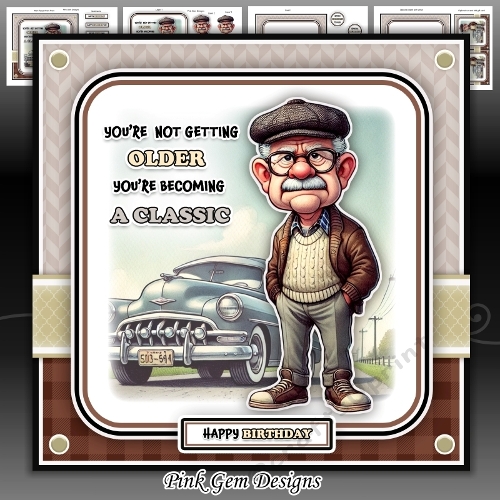 cup1411874_2053 - Old Classic Mini Kit Birthday/Fathers Day