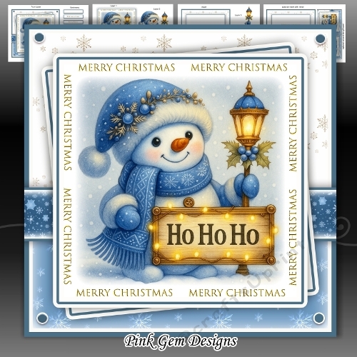 cup1415127_2053 - Ho Ho Ho Snowman Mini Kit