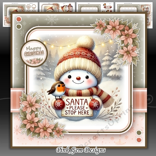 Santa Please Stop Here Mini Kit