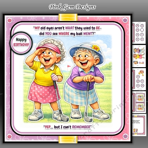 Golf Buddies Female Mini Kit