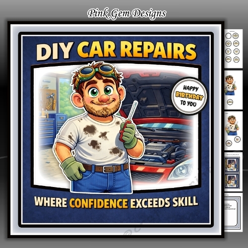 cup1437439_2053 - Car Repairs Mini Kit Birthday/Fathers Day