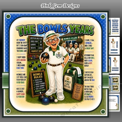 The Bowls Years Mini Kit Birthday/Fathers Day