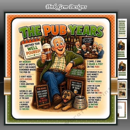 The Pub Years Mini Kit Birthday/Fathers Day