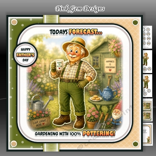 Born To Potter Mini Kit Birthday/Fathers Day