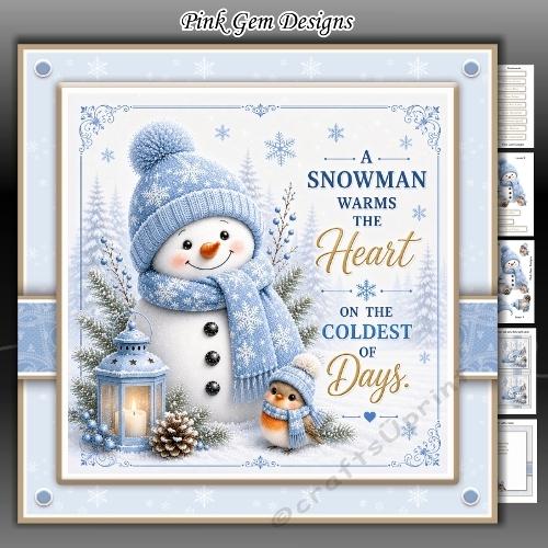 A Snowman Warms The Heart Mini Kit