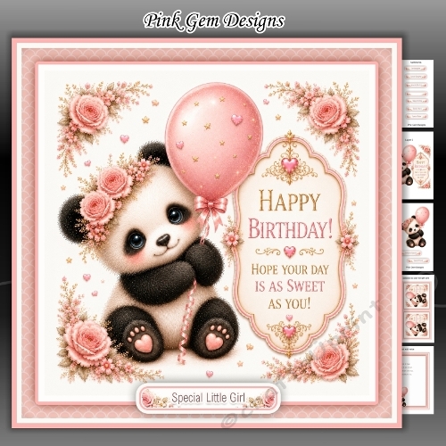 Birthday Panda Mini Kit