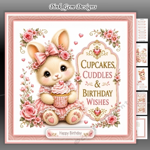 Birthday Bunny Mini Kit