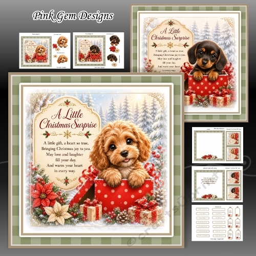 cup1454298_2053 - Christmas Surprise Puppies Mini Kit