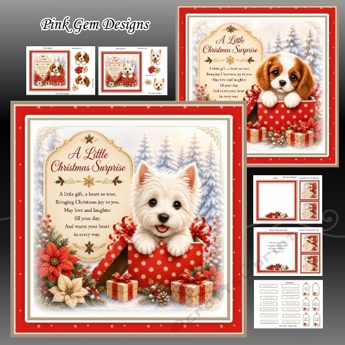 Christmas Surprise Puppies 2 Mini Kit