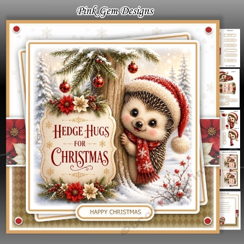 Hedge Hugs For Christmas Mini Kit