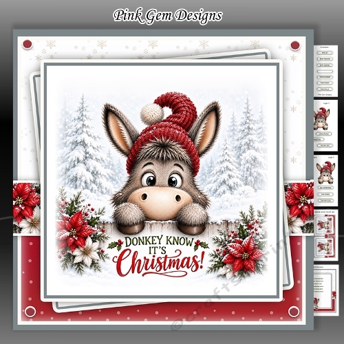 Donkey Christmas Mini Kit