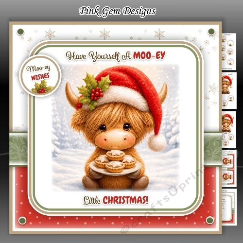 Moo-ey Christmas Mini Kit