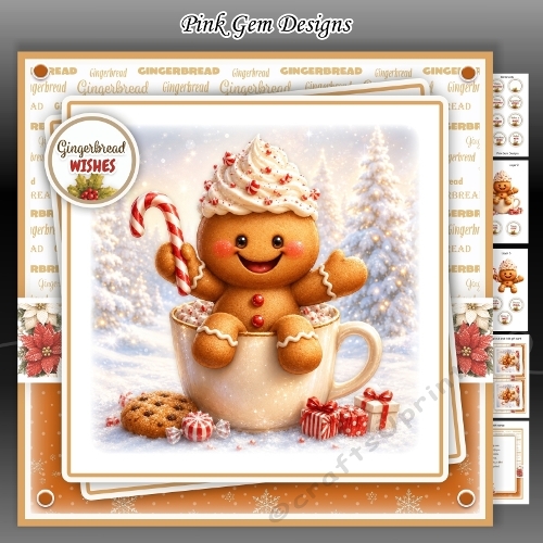 Gingerbread Wishes Mini Kit