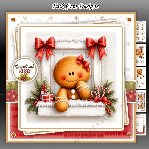 Gingerbread Kisses Mini Kit