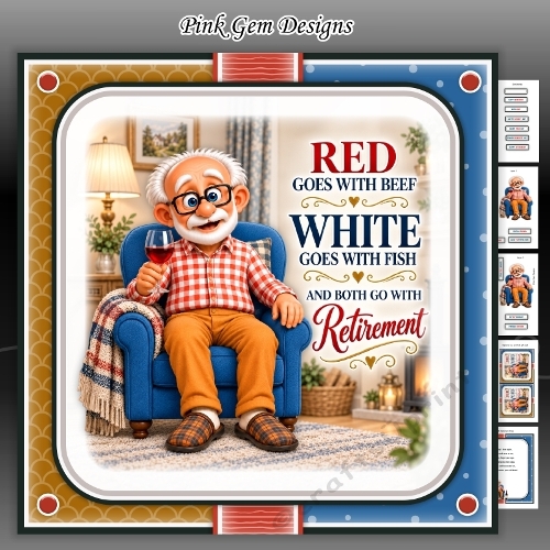 Retirement Wine Mini Kit Birthday/Retirement
