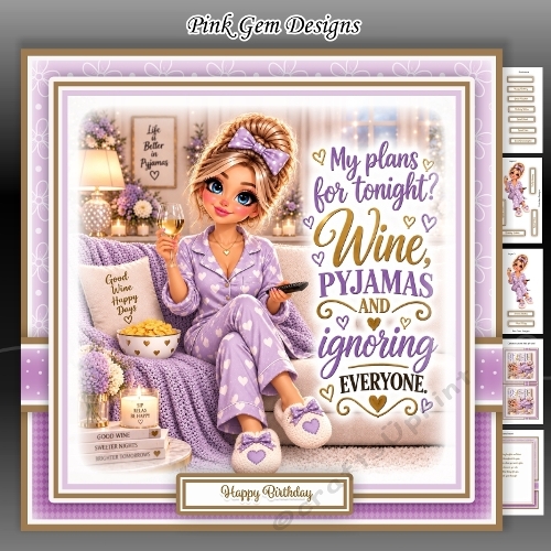 Wine & Pyjamas Mini Kit