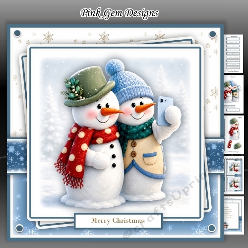 Selfie Snowmen Mini Kit
