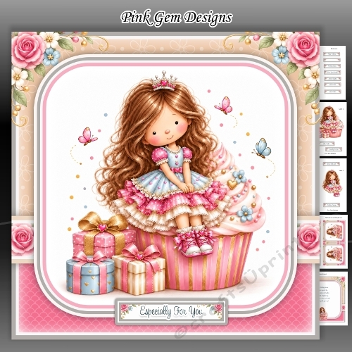 Princess Cupcake Mini Kit