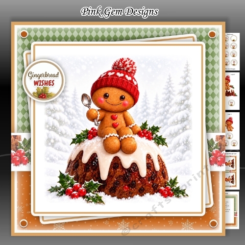 Gingerbread Pudding Mini Kit