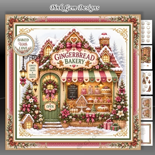 Gingerbread Bakery Mini Kit