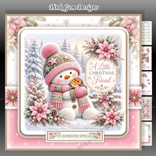 A Little Christmas Friend Mini Kit