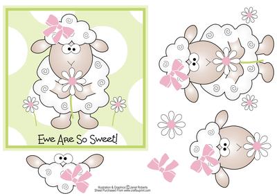 Ewe Are So Sweet Birthday Card