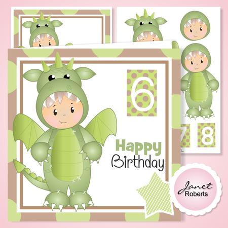 Dragon Josh Birthday Topper