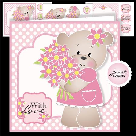 Bella with Bouquet Topper Mini Kit